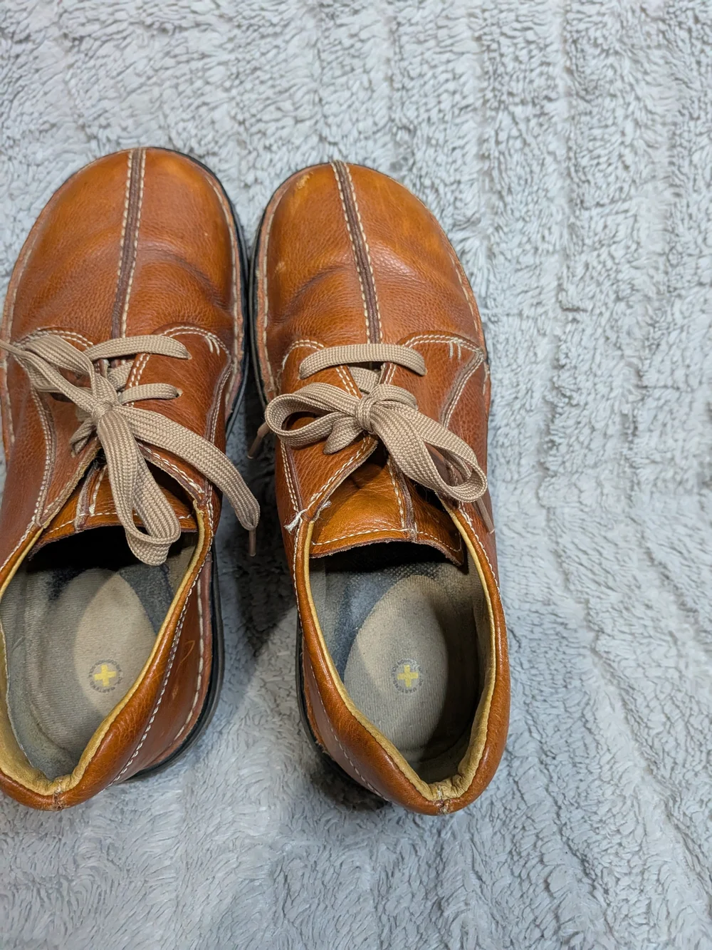 Dr. Martens Men's Brown Leather Casual Lace-Up Shoe Men Size 10